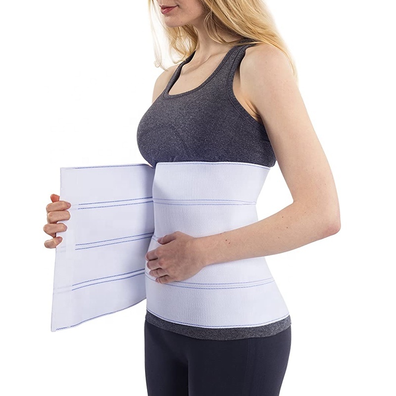 Top Quality Abdominal Binder Lower Waist Support Belt Compression Wrap Tummy Tuck Belly Band Post Surgery Abdominal Binder