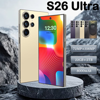 Smartphone 5G S26 Ultra Haute Définition avec Écran 6,9 Pouces, Processeur Deca Core, 22 Go + 2 To, Stylet Intégré