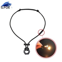 Fabrik direkt liefern Outdoor Camping Survival Tools Fallschirm Halskette Feuers tarter