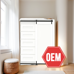 Elegante contemporáneo gabinete de 5 cajones Malasia hecho personalizado OEM muebles de almacenamiento para dormitorio y sala de estar armario - Product Image 1