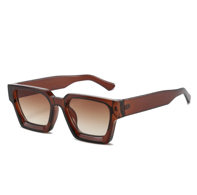 ★HANGLE EYEWEAR★ Vintage Square Sunglasses Brown Amazon.com: Hanj 70s 80s Vintage Square Sunglasses for Men