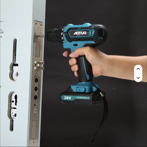 28V Portable Cordless <b>Drill</b> Multifunction <b>Hand</b> Kits Industrial Rechargeable Lithium Screwdriver Set LMODE CORDLESS Variable Spee - Product Image 5