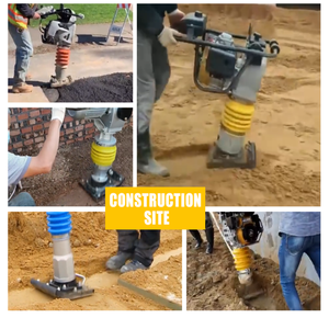 Desain baru bergetar Tamper pemadat <span class=keywords><strong>Rammer</strong></span> portabel kodok pemadat untuk jalanan - Product Image 3