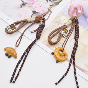 Llavero de cuerda personalizado DIY, trenzado, corto, de nailon, neopreno, paracord, correa de <span class=keywords><strong>mano</strong></span>, cordón, bonito llavero - Product Image 2