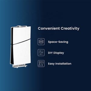 Support mural PS5 GMA01-PS03 pour accessoires de stockage de console de jeu PlayStation 5 Slim - Product Image 3