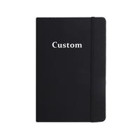 Carnet de notes promotionnel Zeamor, cadeau d'entreprise personnalisé, couverture rigide A5, sangle en cuir PU, reliure cousue, 100 feuilles, papeterie