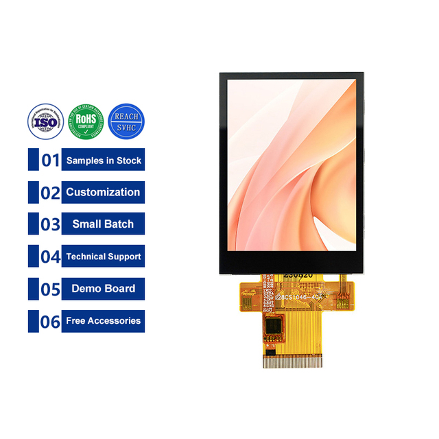 2.8 inch 240*320 QVGA SPI MCU 8080 TFT LCD Screen Module 2.8inch 40Pin LCD Display with Resistive Capacitive Touch Panel FT6336U