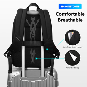 FENRUIEN Nouveaux sacs tendance Sac à dos léger coréen <span class=keywords><strong>Pochette</strong></span> Homme Sac pour ordinateur portable <span class=keywords><strong>15</strong></span>,<span class=keywords><strong>6</strong></span> pouces Bureau Mochilas De Laptop Imperméable - Product Image 6