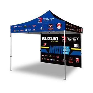 Carpas impresas personalizadas Toldo Pop Up Marquee gazebos publicidad Exposición al aire libre Evento 10x10 Carpa de feria comercial - Product Image 2