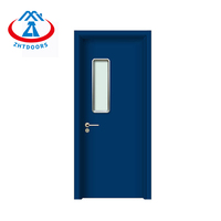 ZHTDOORS fabricant chinois réputé ulul standard 120 minutes portes coupe-feu en acier porte en acier ignifuge en métal