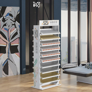 Expositor Moderno de Chão para Esmaltes e Cosméticos – Prateleira para Produtos de Maquiagem - Product Image 5