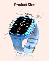 Smartwatch Impermeabile IP67 per Bambini con SIM, Pulsante SOS, Bussola, Posizionamento, Videochiamata, Chat Vocale, Promemoria Chiamate Magnetico