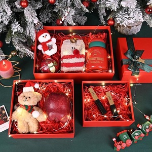 Cajas de Regalo Navideñas de Lujo al por Mayor, Cajas de Regalo Elegantes y Creativas con Impresión a Color Fija, Ideales para Regalos - Product Image 1