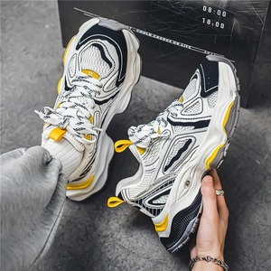 Zapatos deportivos de malla transpirable para hombre, verano 2024, nuevos, modernos, con suela gruesa, que aumentan la altura, para correr, deporte y ocio. - Product Image 2