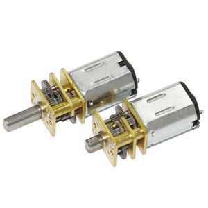 Mini moteur de boîte de vitesses N20 DC 3V ~ 12V 10 tr/min ~ 1200 tr/min réduction de vitesse 24V commutation de brosse 5A utilisation de ventilateur électrique à courant continu - Product Image 3