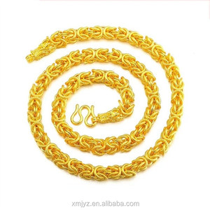 <span class=keywords><strong>สร้อย</strong></span>คอทองเหลืองชุบทองสำหรับผู้ชายสร้อยคอ<span class=keywords><strong>ลาย</strong></span><span class=keywords><strong>มังกร</strong></span>ผ้าชุบทอง - Product Image 4