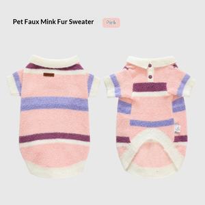 Roupas de Inverno para Filhotes Casaco de Veludo de Mink Aumentado e Quente Estilo Japão e Coreia do Sul XS - Product Image 6