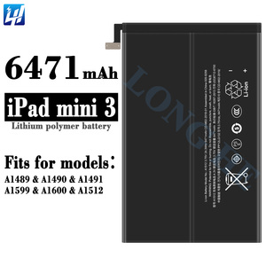 Batería de alta durabilidad para ip mini 3, suministro de fábrica de 6471mAh, A1489, A1490, A1491, <span class=keywords><strong>A1599</strong></span>, A1560, A1512 mini2 - Product Image 2