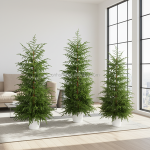 High Quality 1.2/1.5/1.8M Green Artificial Pine Christmas <b>Tree</b> <b>LED</b> <b>Lights</b> Weather Resistant Eco-Friendly Customized Home - Product Image 2