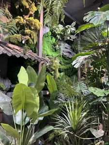 热带天堂人造植物景观高级仿真树叶系列，适用于室内/室外商业装饰和活动 - Product Image 3