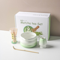 Ensemble cadeau fouet à matcha en bambou personnalisé MRK Factory, vente en gros au Japon, bols à matcha en céramique de haute qualité avec tamis à matcha