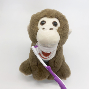 Hot bán phong cách mới nha khoa động vật khỉ trẻ em Bàn Chải Răng giảng dạy đồ chơi sang trọng - Product Image 5