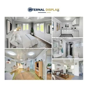 Lớn container nhà Granny phẳng tiêu chuẩn Úc prefab nhà 4 phòng ngủ LEGO mô-đun đăng nhập cabin Xây Dựng Bộ dụng cụ viên Nang Nhà - Product Image 5