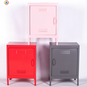 Mini armoire de rangement pour vestiaire de gym rose, casier de rangement rose, armoire métallique, casier - Product Image 6