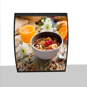 Đặt làm hộp đèn treo hoặc kiểu gắn trần, màn hình <span class=keywords><strong>menu</strong></span> LED nhựa cho nhà hàng thức ăn nhanh - Product Image 2