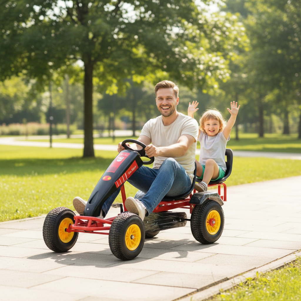 QIQU-Non-Motorized-Double-Seat