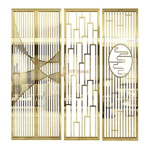 LL319 Custom Laser Cut Personalized Decorative Metal <b>Screen</b> <b>Panel</b> Stainless Steel Living Room Furniture Room Divider - Product Image 5