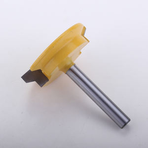 Mèche de toupie de verrouillage de tiroir <span class=keywords><strong>à</strong></span> tige droite de 8mm, <span class=keywords><strong>fraise</strong></span> de Rail et de Stile pour outils de ciseau <span class=keywords><strong>à</strong></span> bois 1 pièce - Product Image 4