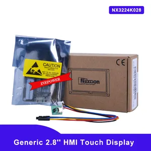 Nextion Enhanced NX3224K028 - Generic 2.8'' HMI Touch Display Built-in RTC/8 digital GPIO/Larger Flash Capacity Applied to IoT