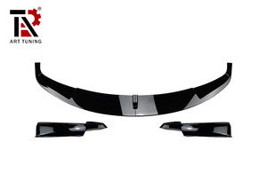 Kit de conversion de séparateur de lèvre de pare-chocs avant noir brillant de style nouveau F30 pour <span class=keywords><strong>BMW</strong></span> série <span class=keywords><strong>3</strong></span> F30 Kit de carrosserie - Product Image 3