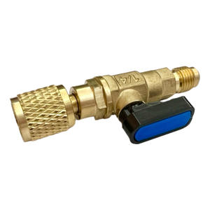 Cross-Border Supply R22 Refrigerant Charging <b>Safety</b> Ball Valve for Air Conditioner/Refrigerator Ball Valves <b>Product</b> Category - Product Image 1