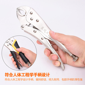 Tornillo de Banco Universal de 10 Pulgadas con Boca Redonda, Herramienta de Sujeción Tipo C - Product Image 3