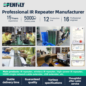 SPENFILY ตัวขยายสัญญาณ IR กำลังสูง ตัวขยายสัญญาณอินฟราเรดแบบพลาสติก ขนาด 13x9x2 ซม. น้ำหนักเบา 0.04 กก. ผลิตจากวัสดุพลาสติก - Product Image 6