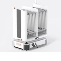 Robot Seluler Otomatis, AMR Forklift Harga 660lbs VSLAM Platform Mobile Robot