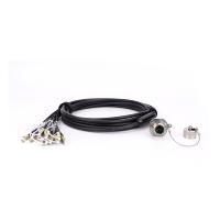 Câble de raccordement fibre optique FTTA FTTX pour extérieur, connecteur J599 D38999, RRU BBU MPO MT vers LC, 12 fibres