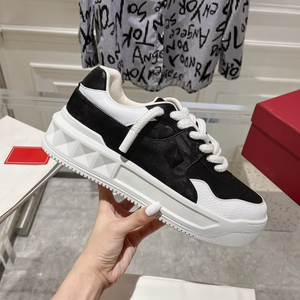 Chaussures de marche/course de luxe, design haut de gamme, mode automne, décontractées, dessus en cuir véritable, respirantes, augmentant la taille, pour hommes - Product Image 3