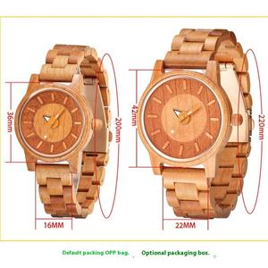 मोरी श्रृंखला लकड़ी के घड़ी सुरुचिपूर्ण प्राचीन प्राचीन कविता शंक्वाकार उत्तल उत्कीर्णन सरल सरलता डिजाइन मूंसेंग क्वार्ट्ज आंदोलन - Product Image 5