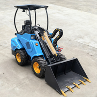Fabrik-Großhandel Kleiner Radlader Hydraulischer Landwirtschaftlicher Mini-Teleskoplader