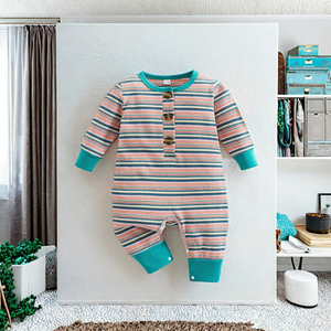 Tutina per Neonati in Tinta Unita con Design in Pizzo, Comoda e Traspirante, Pigiama in Maglia a Maniche Lunghe per 6-9 e 9-12 Mesi - Product Image 5