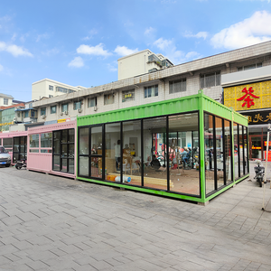 Casa Contenedor Modular de 20 pies y 40 pies, Contenedor de Envío Modificado para Oficina, Cocina, Apartamento, Hotel, Villa, Acero Duradero - Product Image 5