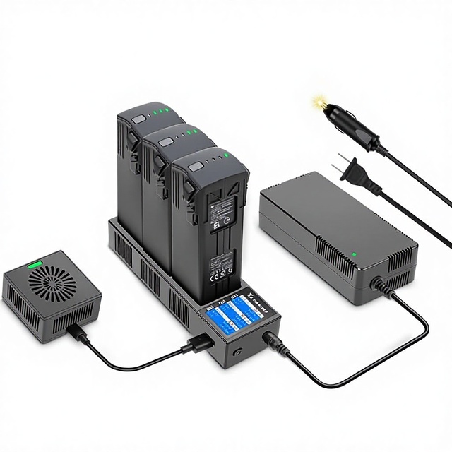 [YX] Dajiang Royal Mavic 3 Beginner-Friendly Charger Battery Discharger Maintainer Charging Housekeeper for