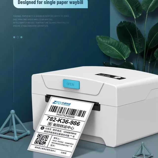 203DPI Impresora Termica 58mm Impresora Termica 80mm Thermal Receipt POS Bill Ticket Printer Inkless Thermal Printer 200mm/s