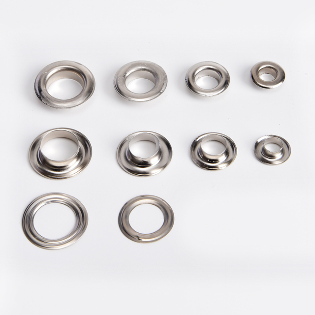 Grommets Eyelets Self Backing Metal Eyelet for Bead Cores Clothes Leather
