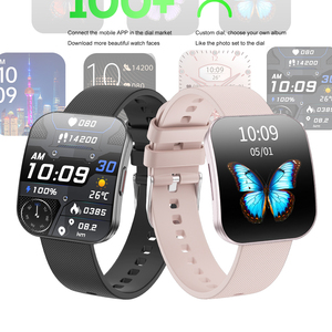 Montre connectée carrée à écran tactile incurvé, best-seller, hautement étanche, avec une longue autonomie de batterie - Product Image 5