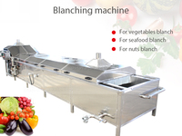Vruchten En Groenten Wortelen/Kokosnoot Vlees/Paddestoel Blancheren Machine, Continue Amandel Blancheren Machine