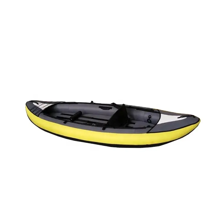 Vente chaude Enfants Pêche Kayak 1 Persoretrolatable Kayak Pvc + tissu Très Léger Witnaturals Chine PVC Polyester 0.9mm 2.1 - 3m